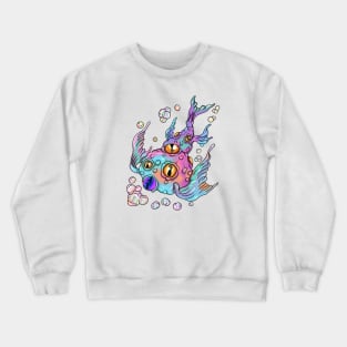 Bubble Gum Fish Crewneck Sweatshirt